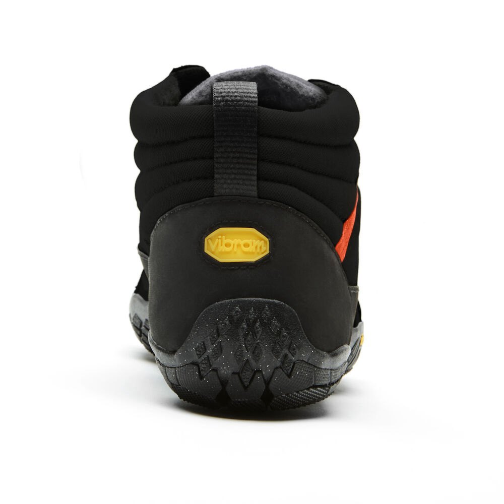 Vibram FiveFingers Heren V-Trek Insulated - Bergschoenen Zwart/Grijs/Rood - 738059PVF